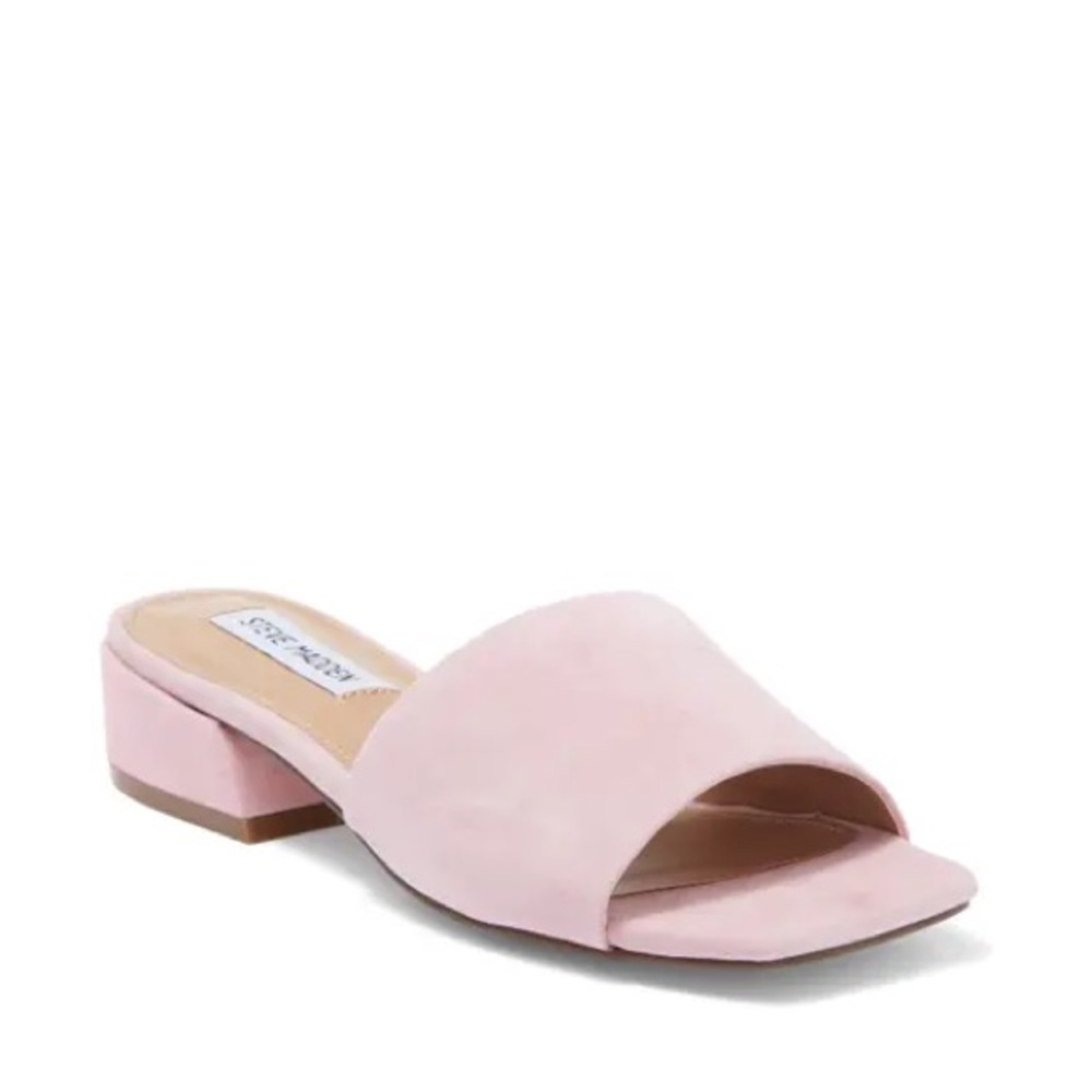 Steve Madden Women's Pink Slide Sandals